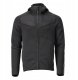 Fleecejakke 22603-681 m/hætte sort M 1