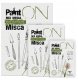 Paint-On Blok Misca A4, 250gram, 15 ark hvidt papir indeholder græs fibre, multi teknik papir, toplimet 1