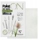 Paint-On Blok Misca A4, 250gram, 15 ark hvidt papir indeholder græs fibre, multi teknik papir, toplimet 2