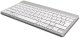 R-Go Tools Ergonomic keyboard R-Go Compact Break, compact keyboard with break software, QWERTY (IT), Bluetooth, white, Mini, Wireless, Bluetooth, Scissor key switch, QWERTY 1