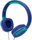 Słuchawki Celly KidsBeat 2 z ograniczeniem głośności max 85dB złącze 3,5mm Niebieskie (KIDSBEAT2BL) 1