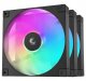 Wentylator Deepcool FD14 ARGB 3-pack (R-FD14-BKAPN3-G) 1