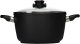 Swiss Diamond Suppegryde m/låg 24 cm 5,2L, induktion Sort 1