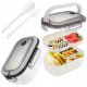 Śniadaniówka LUNCH BOX ze sztućcami 21 x 14,5 x 8cm biały PJM44B 4
