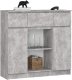 KOMODA K100 2D 3SZ 1P PK BETON 1