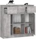 KOMODA K100 2D 3SZ 1P PK BETON 1