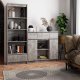 KOMODA K100 2D 3SZ 1P PK BETON 4