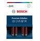 BATERIA BOSCH 4SZT AAA PREMIUM ALKALINE LR03PA4B/00 1