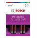 BATERIA BOSCH 4SZT AA ULTRA ALKALINE LR03UA4B/00 1