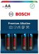 BATERIA BOSCH 4SZT AA PREMIUM ALKALINE LR6PA4B/00 1