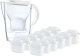 Brita 1026229, Pitcher water filter, 2.4 L, Transparent, White 1