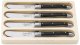 LAGUIOLE Butter knives Laguiole Black SET 4 SdV 1