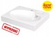 CLARO MINI SET WASHBASIN,DRAIN,BRACK.WH. 3