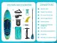 Deska SUP Prana Meteor Blue 350x89x15 cm (11'6'') yoga 7
