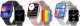 SMARTWATCH DAMSKI ZEGAREK ROZMOWY EKG PULS 2 PASKI 10