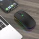 MYSZKA BEZPRZEWODOWA CICHA PODŚWIETLANA RGB BEZKLIKOWA BLUETOOTH DO LAPTOPA 1