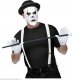Widmann Harlekin maske med bowlerhat. 4