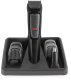 Philips MULTIGROOM Series 3000 MG3711/15, Black, Rectangle, Beard, Ear, Eyebrow, Nose, Stainless steel, Battery, 60 min 3