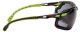 3M Schutzbrille S1GGC1 Grau Grün, Safety goggles, Assembly work, Construction/renovation work, Dust work, Grinding work, Turning/routing work, CE, Green, Grey, Grey, Plastic 3