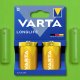 D-batteri Varta VARTA Longlife D Blister 2 Alkali-mangan 1.5 V 2 stk 4