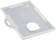 ID-kort-holder liggende plast transp - (10 stk.) 1