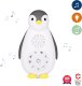 Zazu Zoe speaker night light, penguin, grey 2