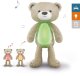 Zazu Brody the bear - musical night light that teaches sleep rhythms, taupe 1