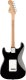 Squier Affinity Stratocaster Mustang Micro Pack, Black 2