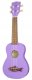 Kala Makala Soprano Shark ukulele, purple 6
