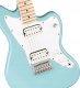 Squier Mini Jazzmaster HH Electric Guitar, Daphne Blue 2