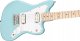 Squier Mini Jazzmaster HH Electric Guitar, Daphne Blue 3