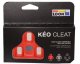 Look Keo cleats for pedals, 9deg 13