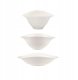 Villeroy & Boch Vapiano trio bowl set, 6 pieces, white 2