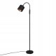 Trio Tommy floor lamp, 1-piece, E14, matte black/gold 2