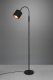 Trio Tommy floor lamp, 1-piece, E14, matte black/gold 3