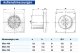 Household fan BLAUBERG Sileo 125, DN125 1