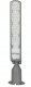 Gatves sviestuvas su foto rele LED 230V 50W 5 000lm, 140deg x 70deg 4000K, pilkas, FLAMINGO, IP65, IK08 1