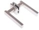 Door handle INOX ONYX, stainless steel 1