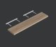 FS 118/24 DB SHELF SONOMA OAK 118X24CM 4