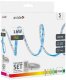 LED strip kit AVIDE, IP65, 150LED, RGB, 16W, music controller, timer, with remote control, 5m 1