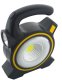 LED flashlight ENTAC, IP20, 1W + solar LED, 80 lm, USB rechargeable, 4.5 x 12.7 x 17 cm 1