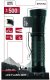 LED flashlight ENTAC, IP44, 5W, 500lm, batteries 3xAAA (not included), head rotates 90deg, black, 4x14cm 1