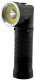 LED flashlight ENTAC, IP44, 5W, 500lm, batteries 3xAAA (not included), head rotates 90deg, black, 4x14cm 1