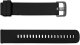 Wave silicone strap 22mm, for smartwatches and sports watches, black 1