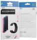 Wave nylon strap, 20 mm for smartwatches and sports watches, pink 1