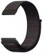 Wave nylon strap, 20 mm for smartwatches and sports watches, black 2