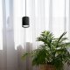 Airam Fiora plant light pendant lamp, E27, black frame 1
