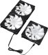 Blackstorm Luna UF120 ARGB PWM fan pack, black, 120 mm, 3-pack 2