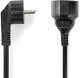 Fuj:tech 1-piece extension cord, 20 m, black 1