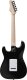 Kisai ST6 Standard electric guitar, black 1